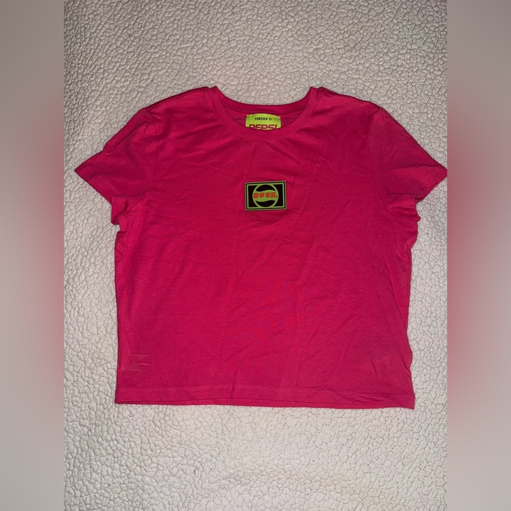 Pepsi x Forever 21 crop top